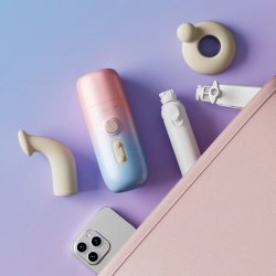 LOVENSE Spinel Portable Thrusting, Vibrating & Heating Dildo mit App-Steuerung