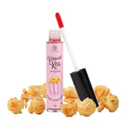 SECRET PLAY Vibrant Kiss Lip Gloss Sweet Popcorn
