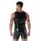 TOF Tank Top Latex Second Skin Schwarz