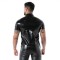 TOF Polo Latex Second Skin Schwarz