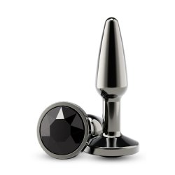 NS NOVELTIES Rear Assets Plug Schwarz-Metallic Small