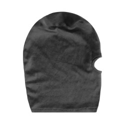 OUCH Velvet Mask mit Mundöffnung Schwarz