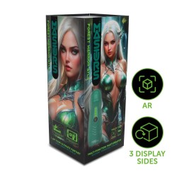 MASTURS Ayla Forest Warrior Multi-Funktions-Masturbator Grün