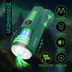 MASTURS Ayla Forest Warrior Multi-Funktions-Masturbator Grün