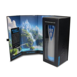 MASTURS Eloa Winged Goddess Multi-Funktions-Masturbator Grau/ Blau