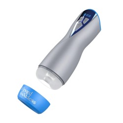 MASTURS Eloa Winged Goddess Multi-Funktions-Masturbator Grau/ Blau