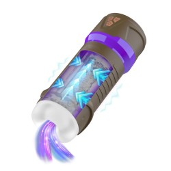 MASTURS Misty Steam Mistress Multi-Funktions-Masturbator Braun/ Blau