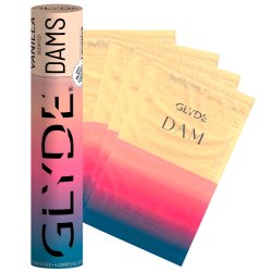 GLYDE DAMS Latex-Tücher für Oralsex Vegan 4 St....