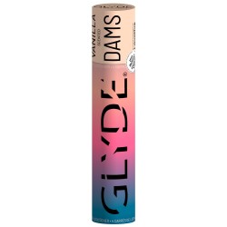 GLYDE DAMS Latex-Tücher für Oralsex Vegan 4 St. Vanille