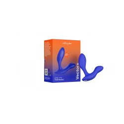 WE-VIBE Vector + Prostata- & Perineum-Massager mit Fernbedienung & App-Steuerung Blau (Neue Version)