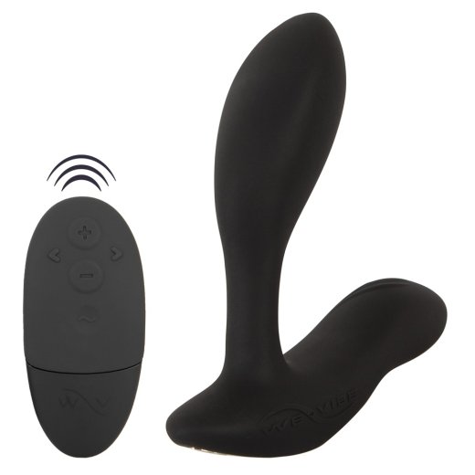 WE-VIBE Vector + Prostata- & Perineum-Massager mit Fernbedienung & App-Steuerung Schwarz (Neue Version)
