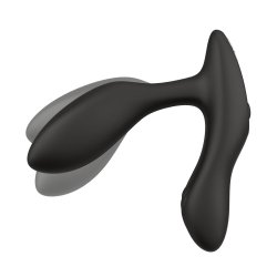 WE-VIBE Vector + Prostata- & Perineum-Massager mit Fernbedienung & App-Steuerung Schwarz (Neue Version)