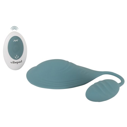 VIBEPAD Mini Vibrokissen mit Vibro-Ei Blau