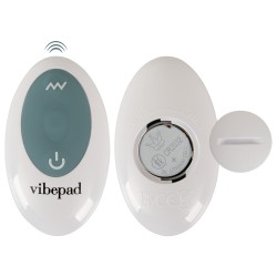 VIBEPAD Mini Vibrokissen mit Vibro-Ei Blau