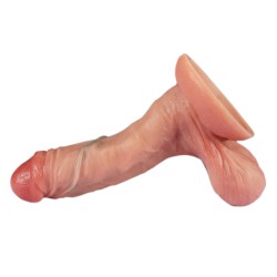 MALESATION Real Dildo mit Hoden 13 cm x Ø 3 cm