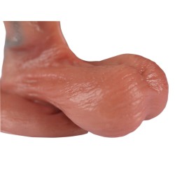 MALESATION Real Dildo mit Hoden 13 cm x Ø 3 cm