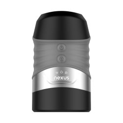 NEXUS Alpha Surge Masturbator mit Rotation & Saugfunktion Schwarz