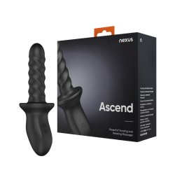NEXUS Ascend Stossender & Rotierender Massager Schwarz