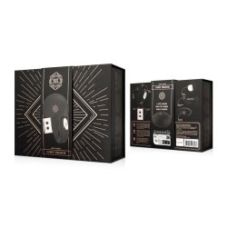 ROSY GOLD C-Shape Paar-Vibrator mit Fernbedienung & Lade-Case Schwarz