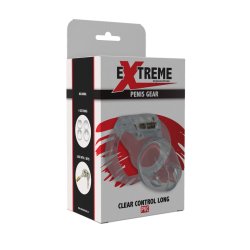 HIDDEN DESIRE EXTREME Cock Cage Clear Control Long aus PVC Transparent