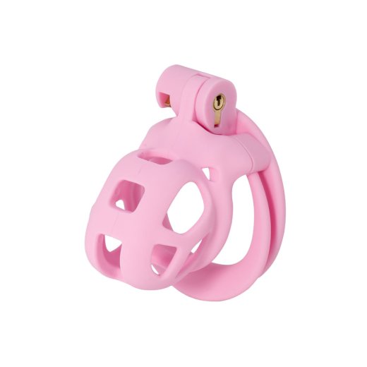 HIDDEN DESIRE EXTREME Cock Cage Penis Prison X-Short aus ABS-Kunststoff Pink