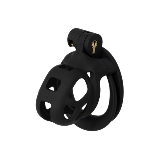 HIDDEN DESIRE EXTREME Cock Cage Penis Prison X-Short aus ABS-Kunststoff Schwarz