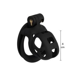 HIDDEN DESIRE EXTREME Cock Cage Penis Prison X-Short aus ABS-Kunststoff Schwarz