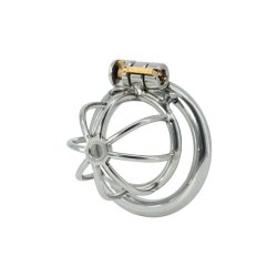 HIDDEN DESIRE EXTREME Cock Cage Chastity Harness X-Short...