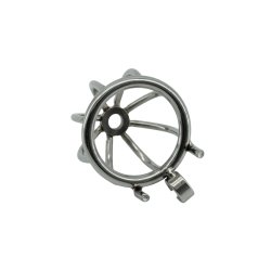 HIDDEN DESIRE EXTREME Cock Cage Chastity Harness X-Short aus Metall