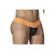 CANDYMAN Spitzen-String Beltis Schwarz/Orange