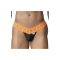 CANDYMAN Spitzen-String Beltis Schwarz/Orange