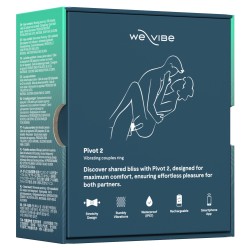 WE-VIBE Pivot 2 Rock Hard Vibro-Penisring mit App-Steuerung Blau