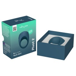 WE-VIBE Pivot 2 Rock Hard Vibro-Penisring mit App-Steuerung Blau