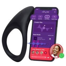 WE-VIBE Verge 2 Vibro-Penisring mit Perineum-Stimulator...