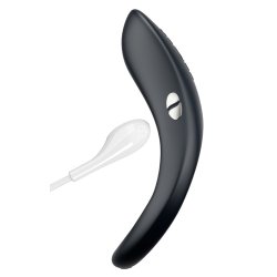 WE-VIBE Verge 2 Vibro-Penisring mit Perineum-Stimulator & App-Steuerung Schwarz