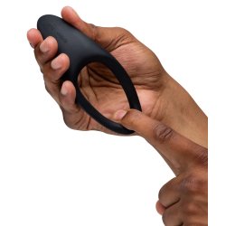 WE-VIBE Verge 2 Vibro-Penisring mit Perineum-Stimulator & App-Steuerung Schwarz