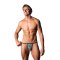 MALE POWER Adjustable G-String & Cockring Combo Pack One Size Multicolor