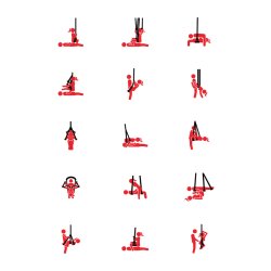 HIDDEN DESIRE Extreme Lovers Swing With Stand