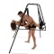HIDDEN DESIRE Extreme Lovers Swing With Stand