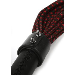 HIDDEN DESIRE Extreme Genuine Leather Knot Flogger
