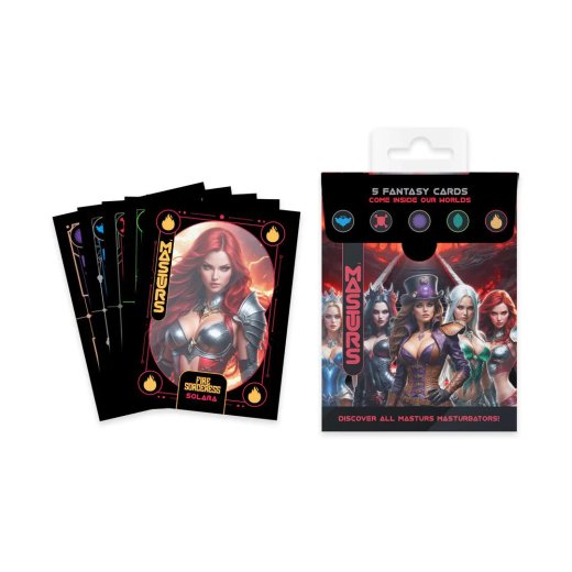 MASTURS Fantasy Cards 5er-Pack