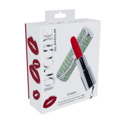 LOVELINE Candy Lipstick Vibrator mit 4 Aufsätzen...