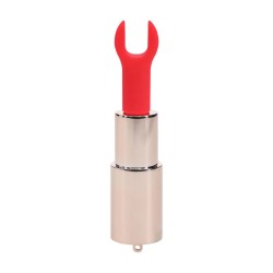 LOVELINE Angel Lipstick Vibrator mit 4 Aufsätzen Pink
