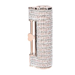 LOVELINE Angel Lipstick Vibrator mit 4 Aufsätzen Pink