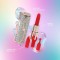 LOVELINE Sparkle Lipstick Vibrator mit 4 Aufsätzen Irisierend