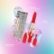 LOVELINE Diamond Lipstick Vibrator mit 4 Aufsätzen Irisierend