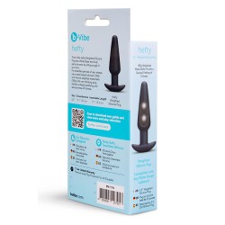 B-VIBE Hefty Weighted Silicone Plug mit Gewicht