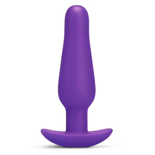 B-VIBE Rookie Silikon Anal-Plug Violett