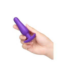 B-VIBE Rookie Silikon Anal-Plug Violett