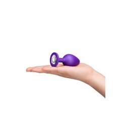 B-VIBE Jewel Butties Bundle mit 3 Anal-Plugs Violett